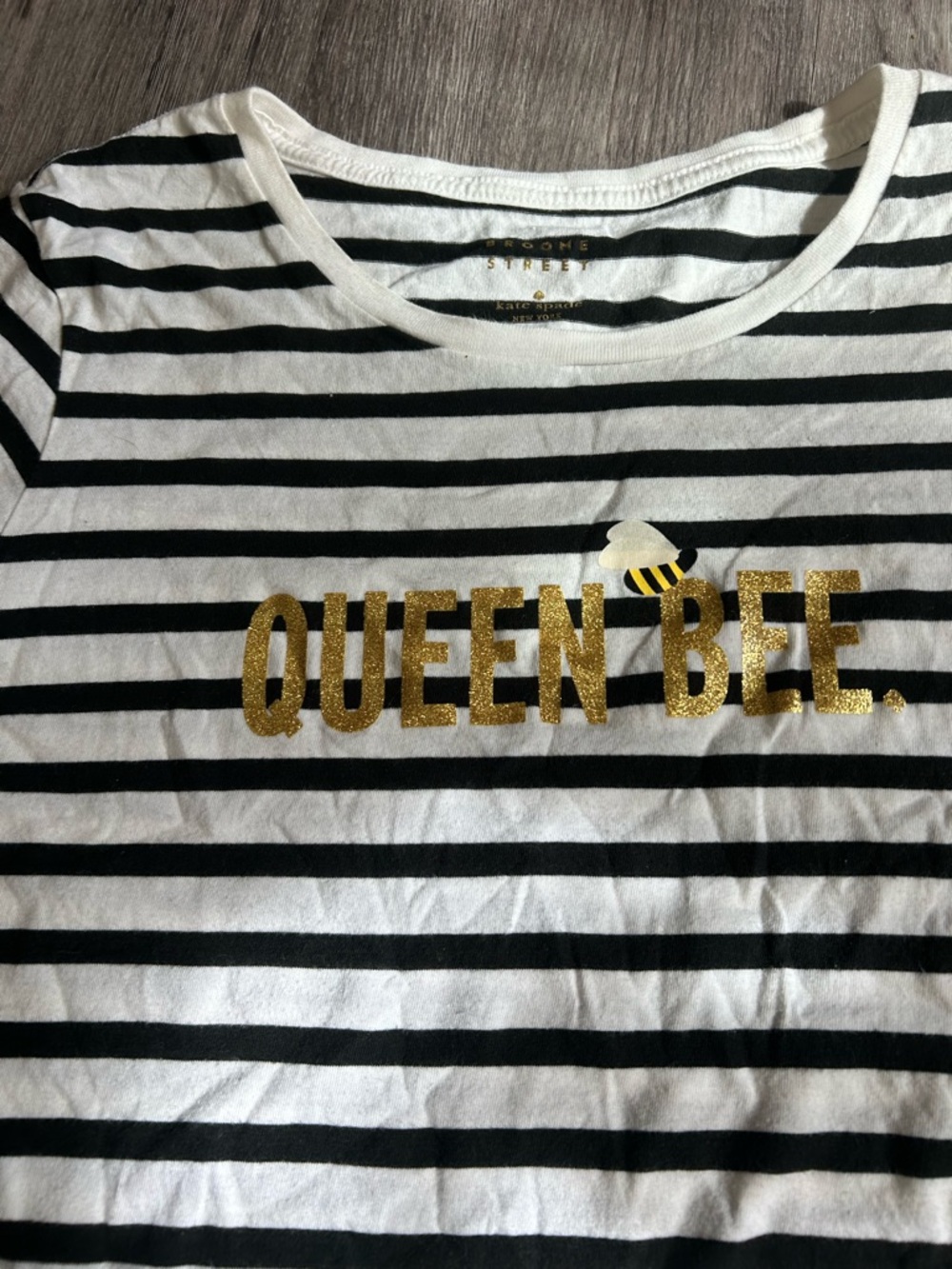 Kate Spade Queen Bee tee - Picture 7 of 7